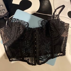 Brand new lace bustier
